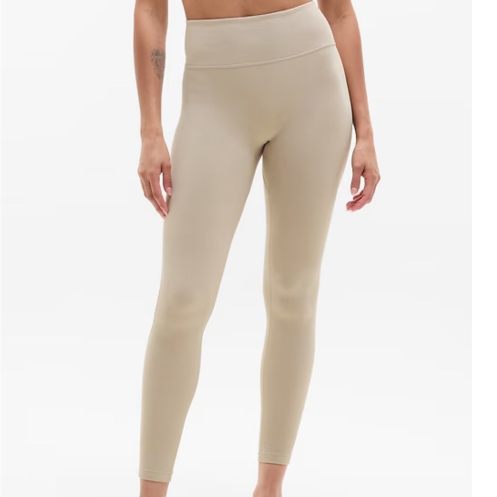 NWT Athleta tan Intuition high rise tight